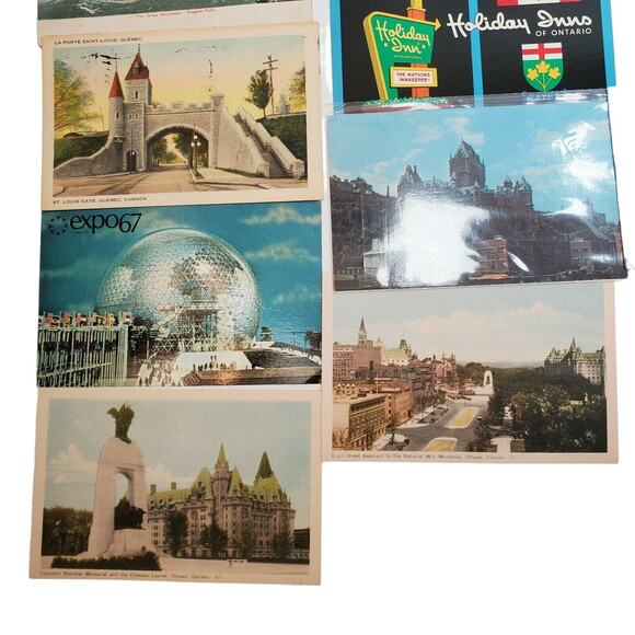 23 Canadian Postcards Vintage Lot Variety Ephemera - Picture 3 of 8